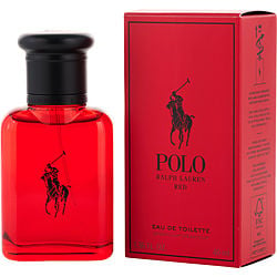 Polo Red By Ralph Lauren Edt Refillable Spray 1.35 Oz