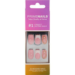 Prime Nails Reusable Nail Set - #c10 Medium Square --30ct By Prime Nails