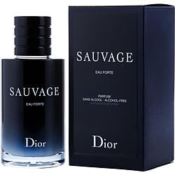 Dior Sauvage Eau Forte By Christian Dior Parfum Spray 3.4 Oz (alcohol Free)