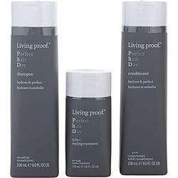 Believe In Shine Trio: Perfect Hair Day Shampoo 8 Oz & Conditioner 8 Oz & 5-in-1 Styling Treatment 4 Oz